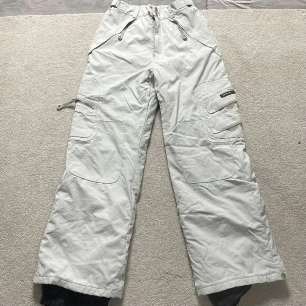 Kemper Size 16Wx28‎ Gray Cargo Snow Ski Snowboard Pants Insulated Waterproof